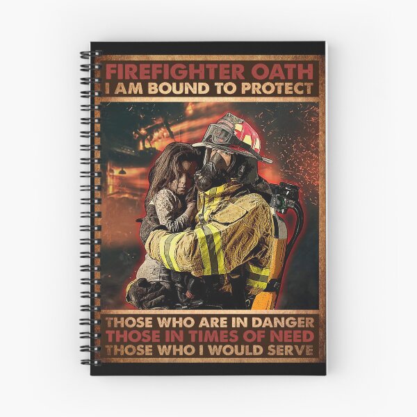 Item preview, Firefighter Oath I Am Bound To Protect designed and sold by dellonszpakw.