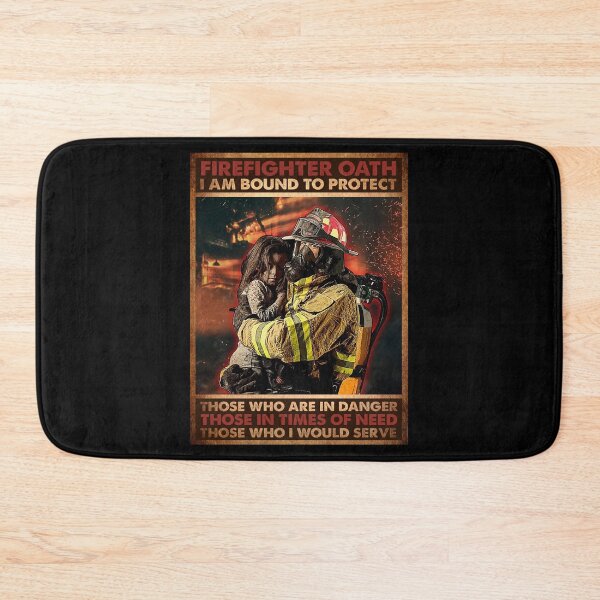 Item preview, Firefighter Oath I Am Bound To Protect designed and sold by dellonszpakw.