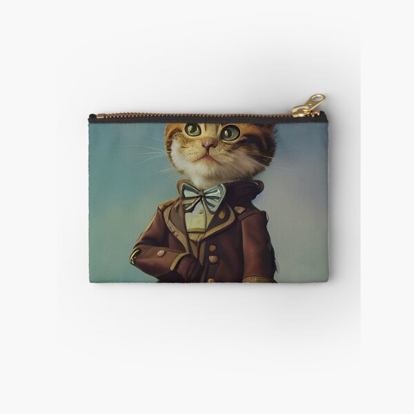 Artikelvorschau, Steampunk-Katze in Anzug und Hut entworfen und verkauft von Eliteijr.