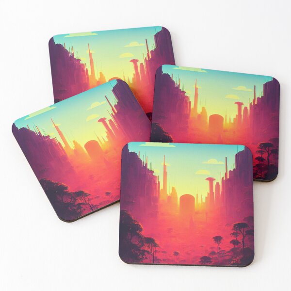 Item preview, Dreamy Alien Planet. Digital Art designed and sold by Wavesbender.