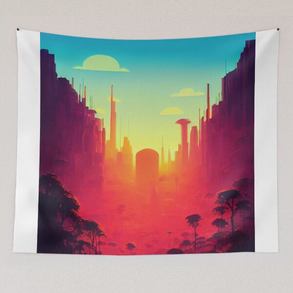Item preview, Dreamy Alien Planet. Digital Art designed and sold by Wavesbender.