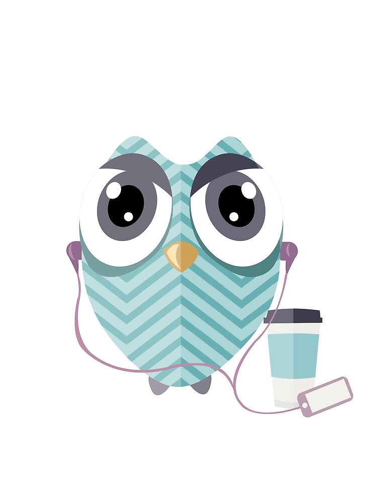Early Bird - Geeky Owl by mirunasfia