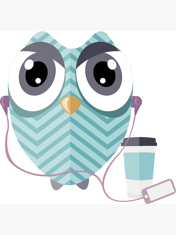 Early Bird - Geeky Owl by mirunasfia