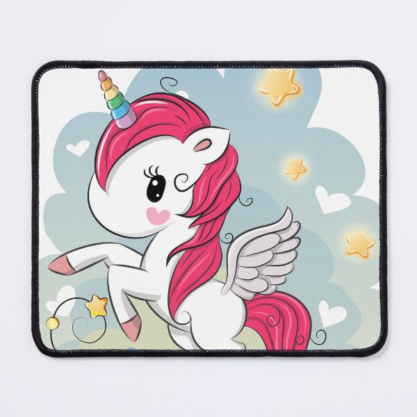 Item preview, Cute pink unicorn designed and sold by ovii-fashion.