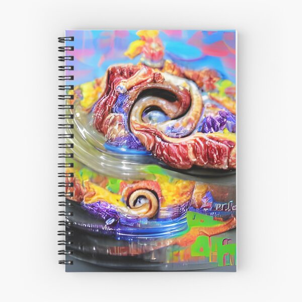 Aperçu de l'œuvre 2CB Burger - Visuels psychédéliques créée et vendue par NomadicCreative.