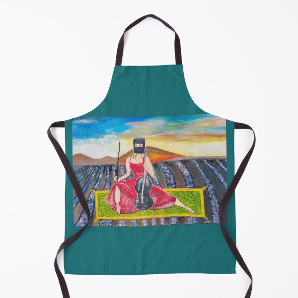 Item preview, Mistress Kelly's Magic Carpet Ride Over Lavender Fields designed and sold by JDLPaintings.