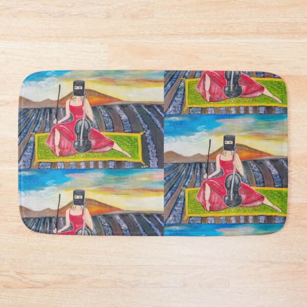 Item preview, Mistress Kelly's Magic Carpet Ride Over Lavender Fields designed and sold by JDLPaintings.