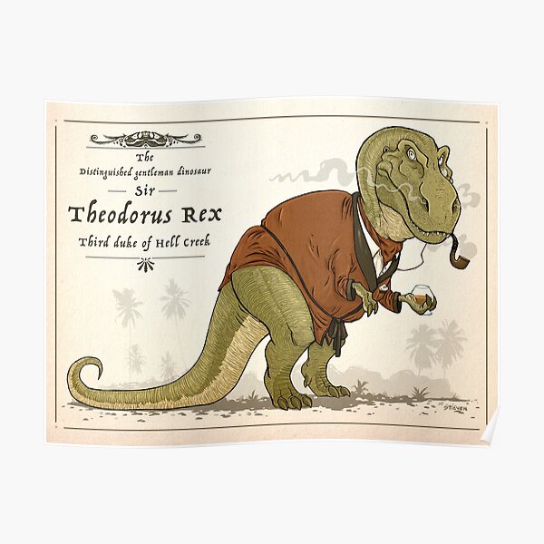 Gentleman Rex Poster