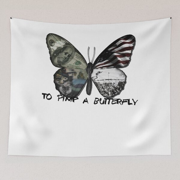 Item preview, Poster Retro To Pimp A Gift Arts Butterfly Turn Fans Best Women Men designed and sold by LakieShagantArt.