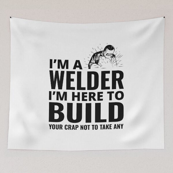 Item preview, Weld Welding Welder Metal Construction Ironworker designed and sold by TastefulTees.