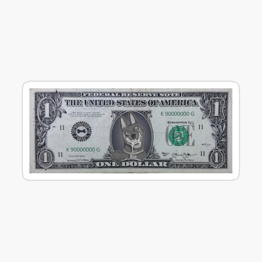 Dog dollar on sale