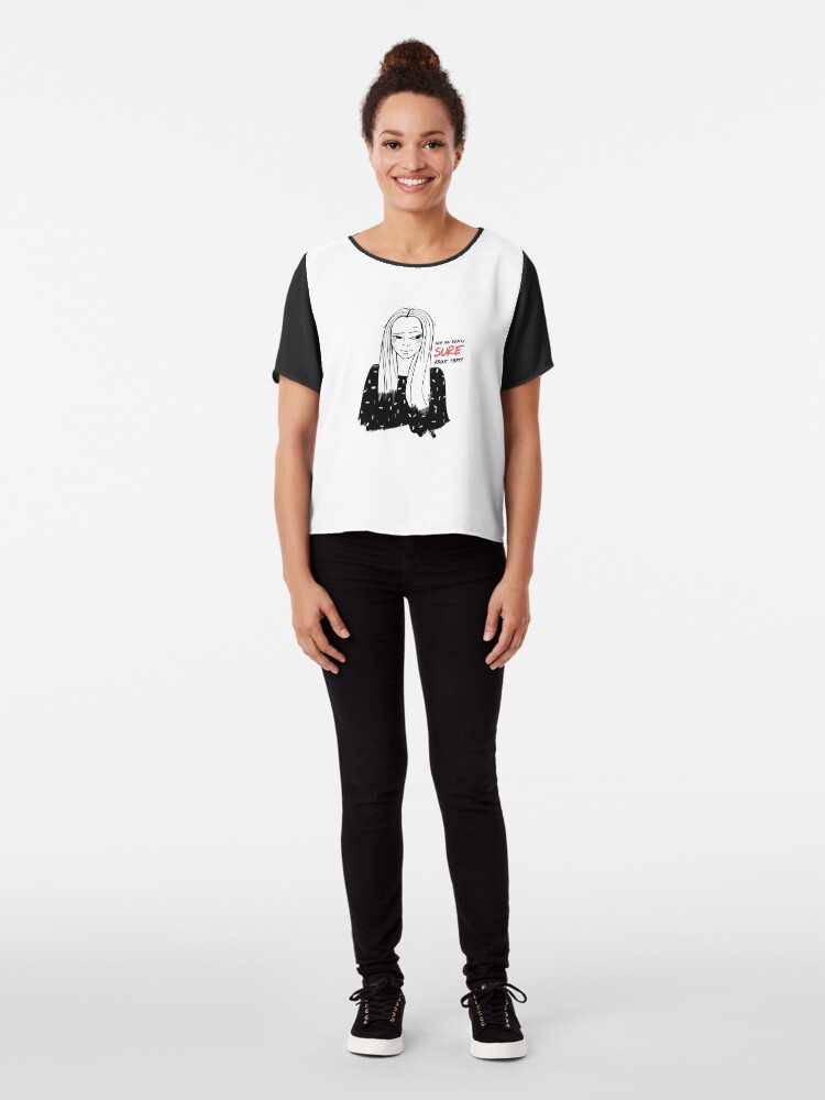 Alternate view of Girl with attitude Chiffon Top