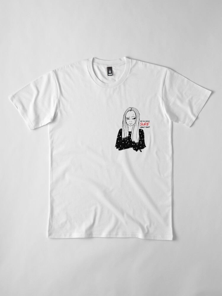 Alternate view of Girl with attitude Premium T-Shirt