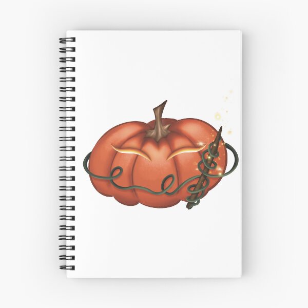 Item preview, Bewitched halloween pumpkin designed and sold by Crayondautomne.