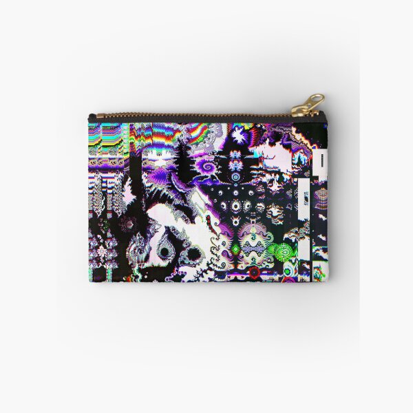 Item preview, Dalle-2 "Glitchcore Mandelbrot Set" Poster designed and sold by EuclidHueman.
