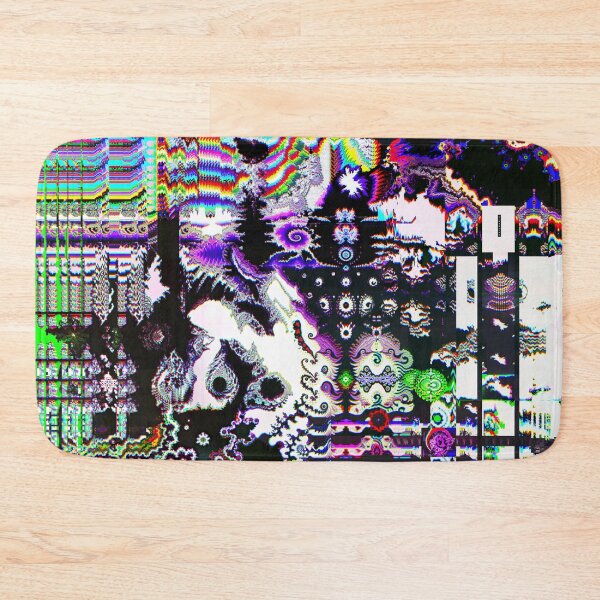 Item preview, Dalle-2 "Glitchcore Mandelbrot Set" Poster designed and sold by EuclidHueman.