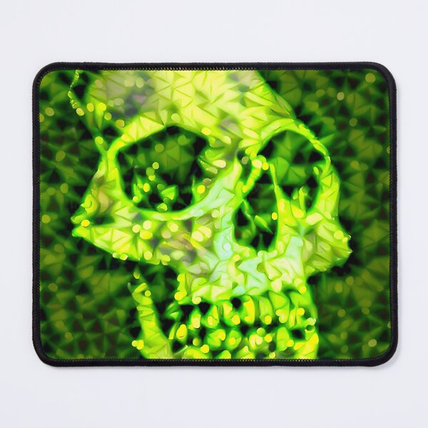 Item preview, Emerald Skull designed and sold by DiscoGypsyFish.