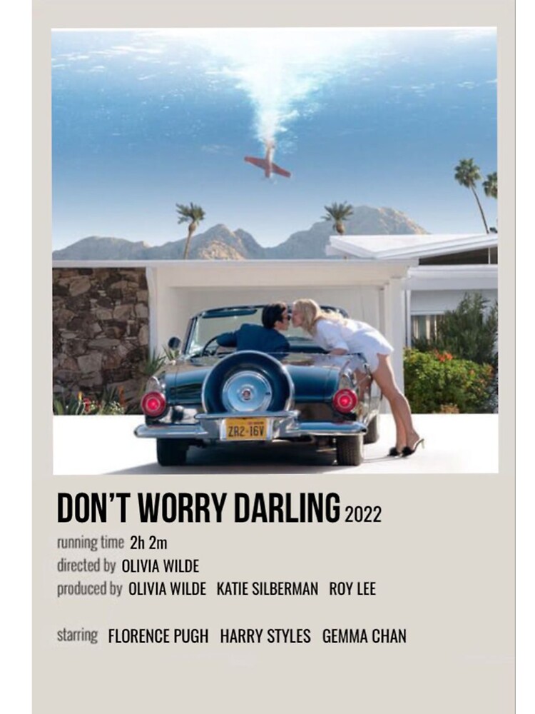 Don't Worry Darling Vintage Poster Poster for Sale by briansoneall