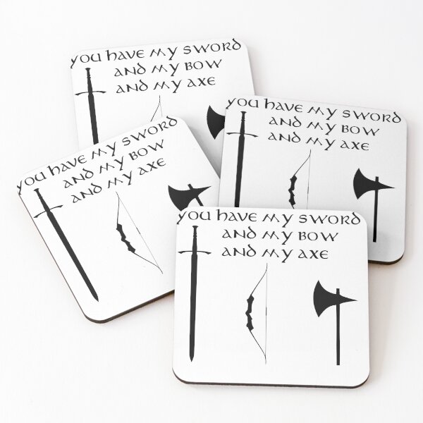 Item preview, You Have My Sword, Bow, Axe designed and sold by emzimerch1.