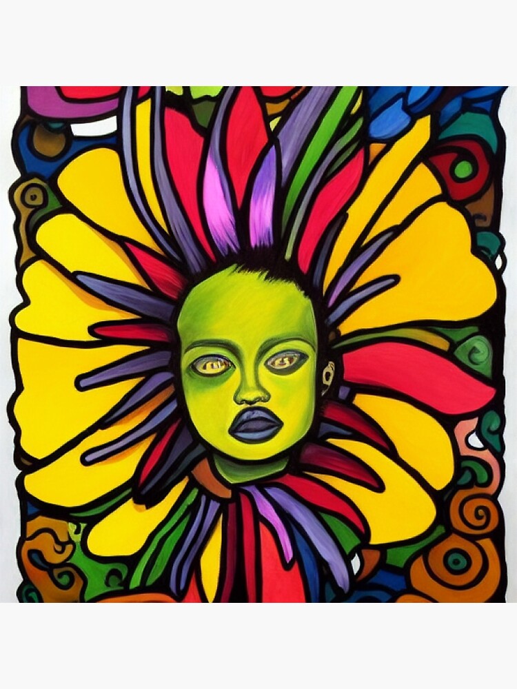 "Flower Baby" Poster for Sale by InfiniteAxolotl Redbubble