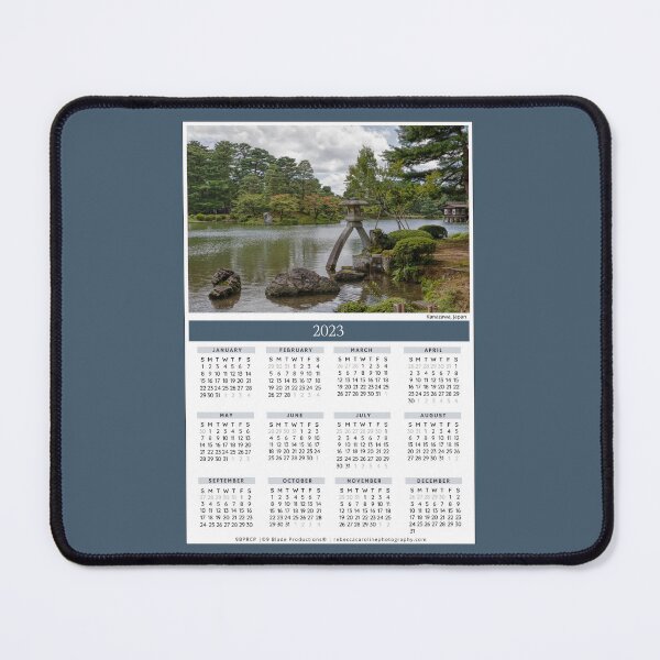 Item preview, 2023 Calendar | Year-At-A-Glance | Kanazawa | Kenrokuen Garden | Kotoji Toro Lantern designed and sold by 9BPRCP.