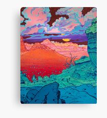 Pink Clouds 2 Canvas Print