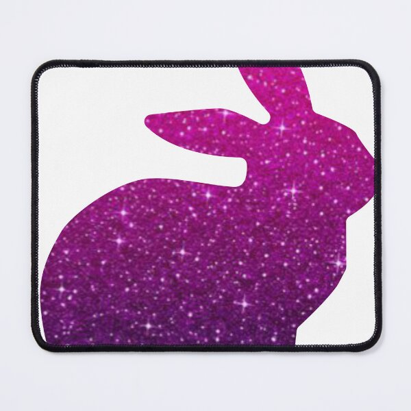 Item preview, Hot Pink and Purple Ombre Faux Glitter Easter Bunny designed and sold by Felicity-K.