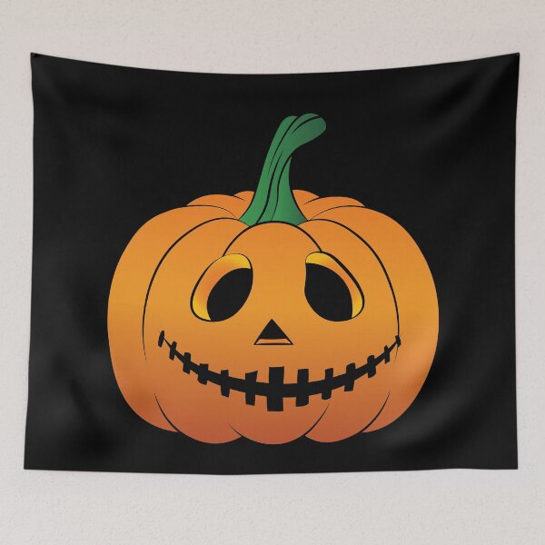Item preview, Pumpkin Jack O Lantern Halloween Spooky Season Fall designed and sold by TheInkElephant.