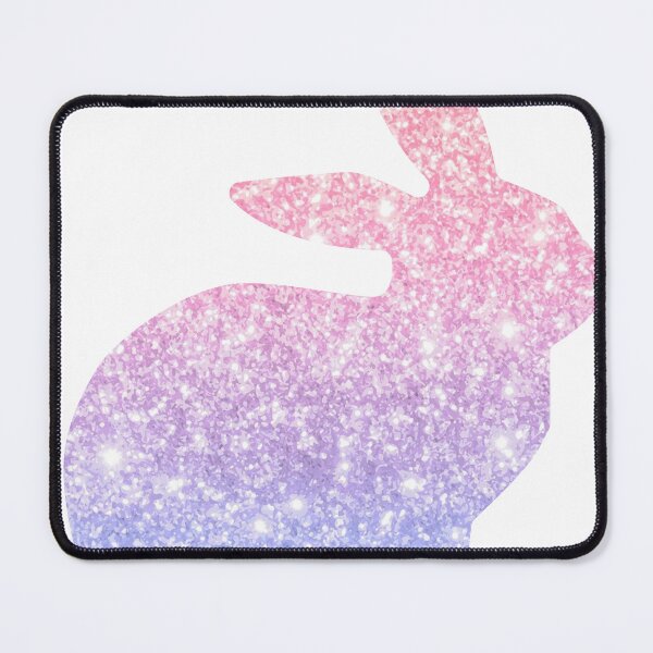 Item preview, Pastel Pink and Purple Ombre Faux Glitter Easter Bunny designed and sold by Felicity-K.