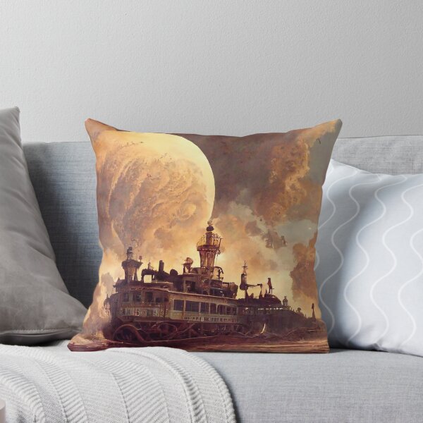 Item preview, landscape steampunk boat designed and sold by Diamant-Co.
