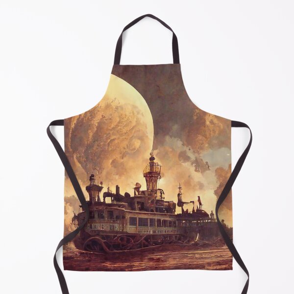 Item preview, landscape steampunk boat designed and sold by Diamant-Co.
