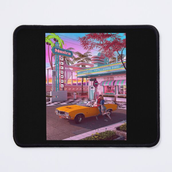Item preview, First Kiss 80s Nostalgia Vaporwave designed and sold by dellonszpakw.