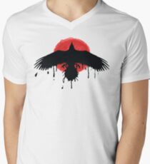 Chloe Price Black/Red Raven - Life Is Strange Before The Storm Men's V-Neck T-Shirt