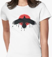 Chloe Price Black/Red Raven - Life Is Strange Before The Storm Women's Fitted T-Shirt