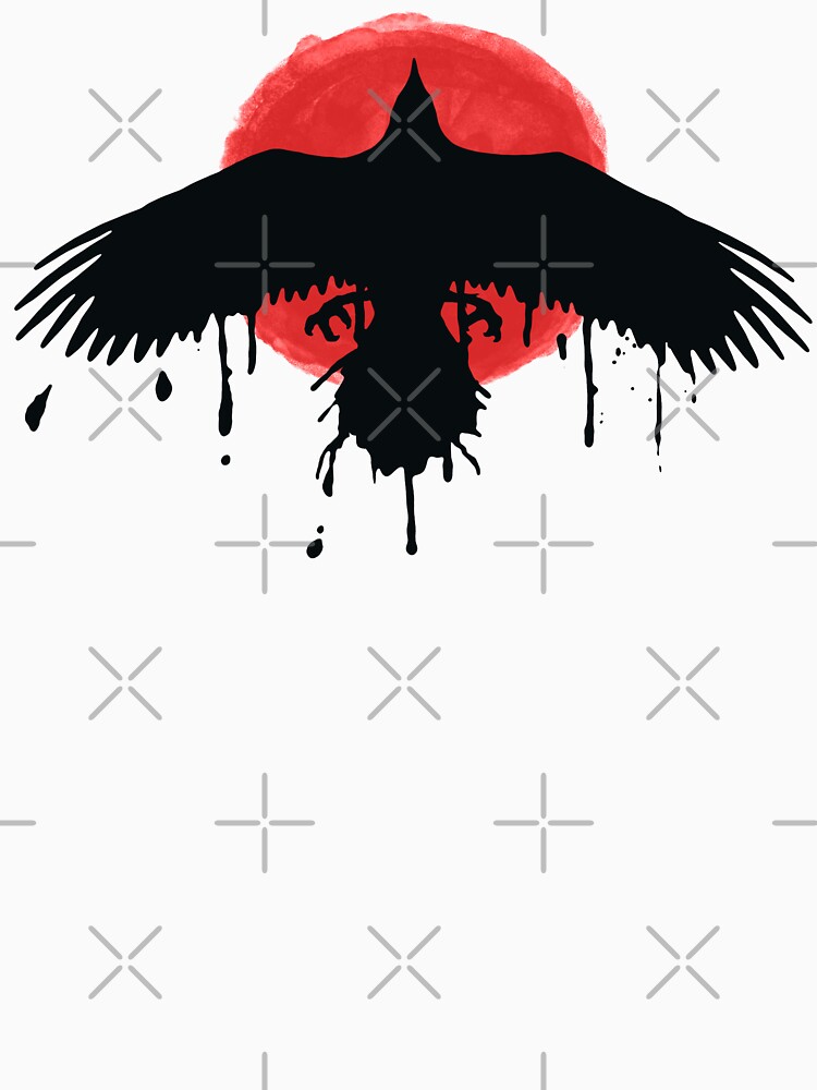 Thumbnail 7 of 7, Classic T-Shirt, Chloe Price Black/Red Raven - Life Is Strange Before The Storm designed and sold by Miryinthesky.