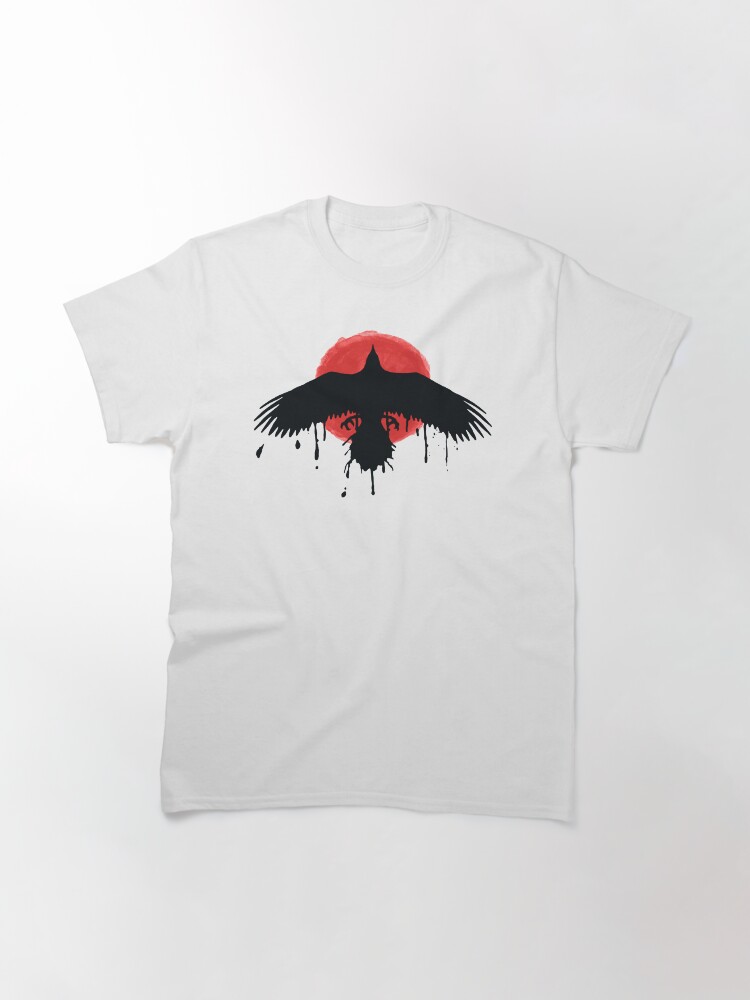 Thumbnail 3 of 7, Classic T-Shirt, Chloe Price Black/Red Raven - Life Is Strange Before The Storm designed and sold by Miryinthesky.