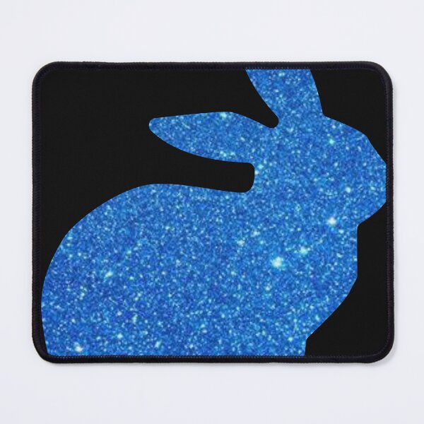Item preview, Blue Faux Glitter Easter Bunny designed and sold by Felicity-K.