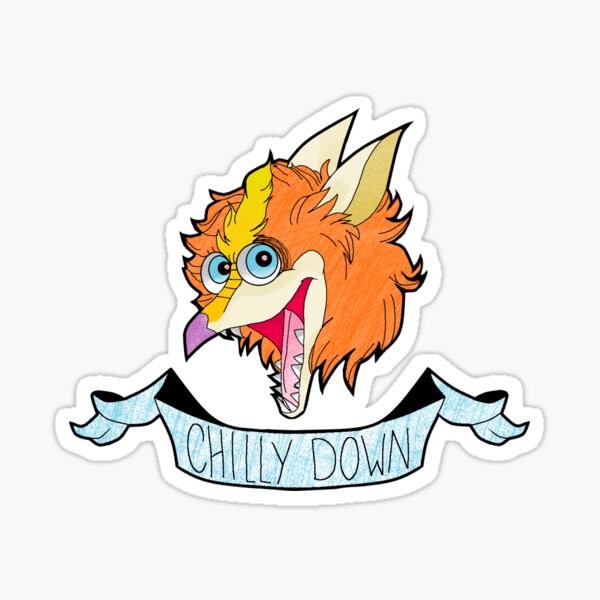 Fire Gang Fiery Sticker