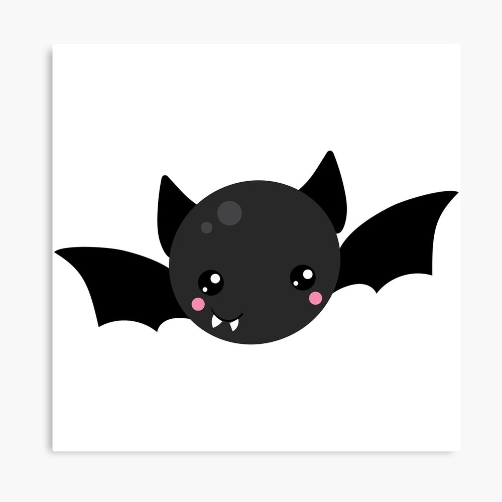 Halloween Bat, Spooky Kawaii Bat