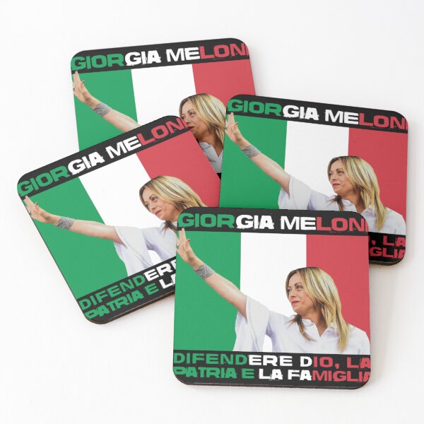 Item preview, Giorgia Meloni - Defending God, Country & Family Political designed and sold by CarlaBrockd.