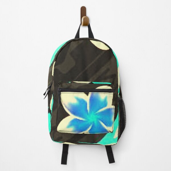Item preview, Flowers with turquoise pattern designed and sold by sweetartnc.