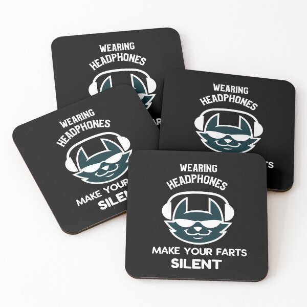 Item preview, Wearing Headphones make your Farts Silent designed and sold by Trace1234.