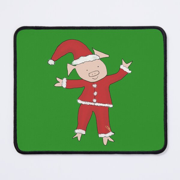 Item preview, Father Christmas, Santa Claus costume wearing cute pig. Merry Christmas!  designed and sold by PiggingJapan.