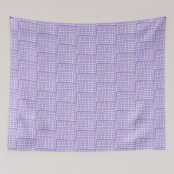 Item preview, White squares on purple; 13 Pro Max iPhone Cases designed and sold by BeskrajemM.