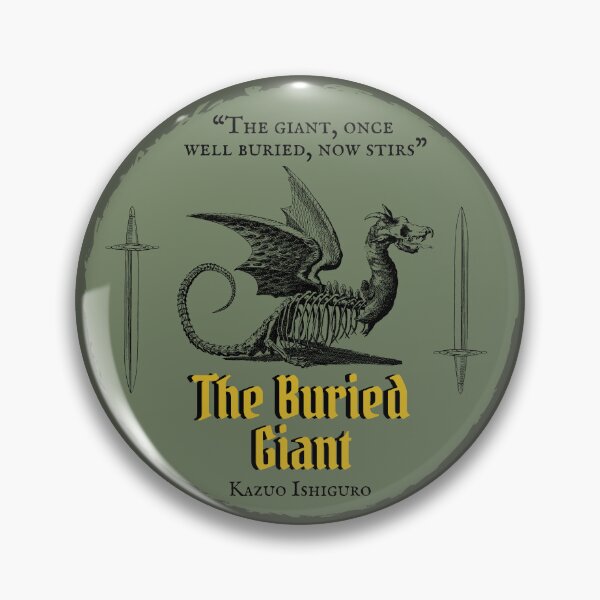 Item preview, The Buried Giant - Kazuo Ishiguro Literature Fantasy Book Simple Minimal Aesthetic designed and sold by weboftigers.