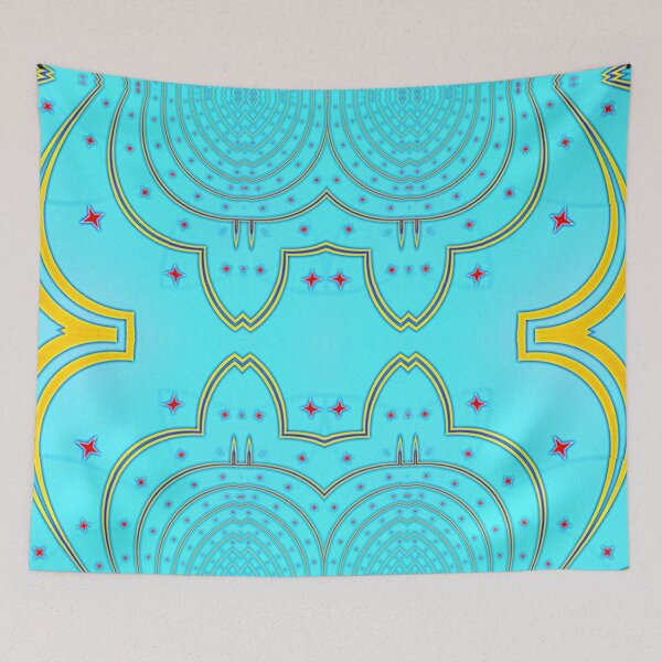 Item preview, ARUBA - ABSTRACT ARUBA FLAG PATTERN - ONE HAPPY ISLAND designed and sold by Ralek.