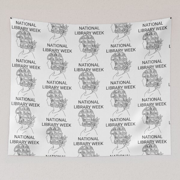 Item preview, National library week    (1) designed and sold by SantogadeElenas.