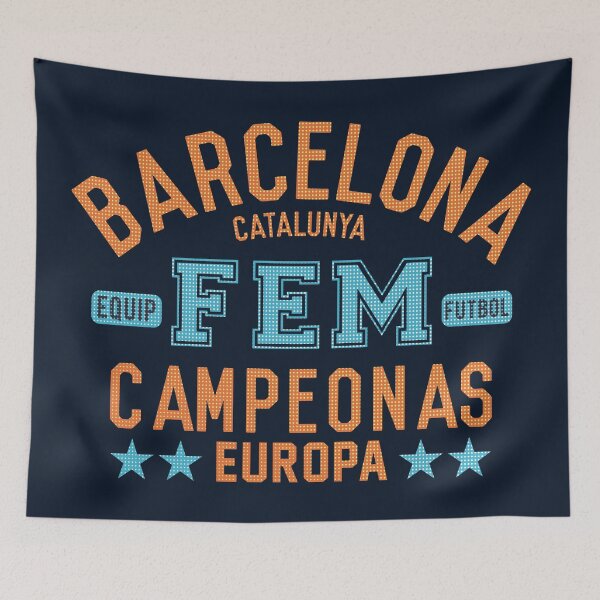 Item preview, Barcelona Femeni Champions (WOSO/FutFem) designed and sold by Numero14.