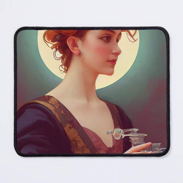 Item preview, Perfect Filtration Chemistry Art Nouveau Style Abstract designed and sold by ARTIFLAVE.