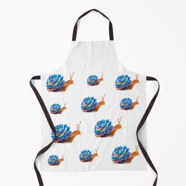 Item preview, Colorful Iridescent Glowing Blue Succulent Cactus Snail Art Bundle Pack designed and sold by Cawaiico.